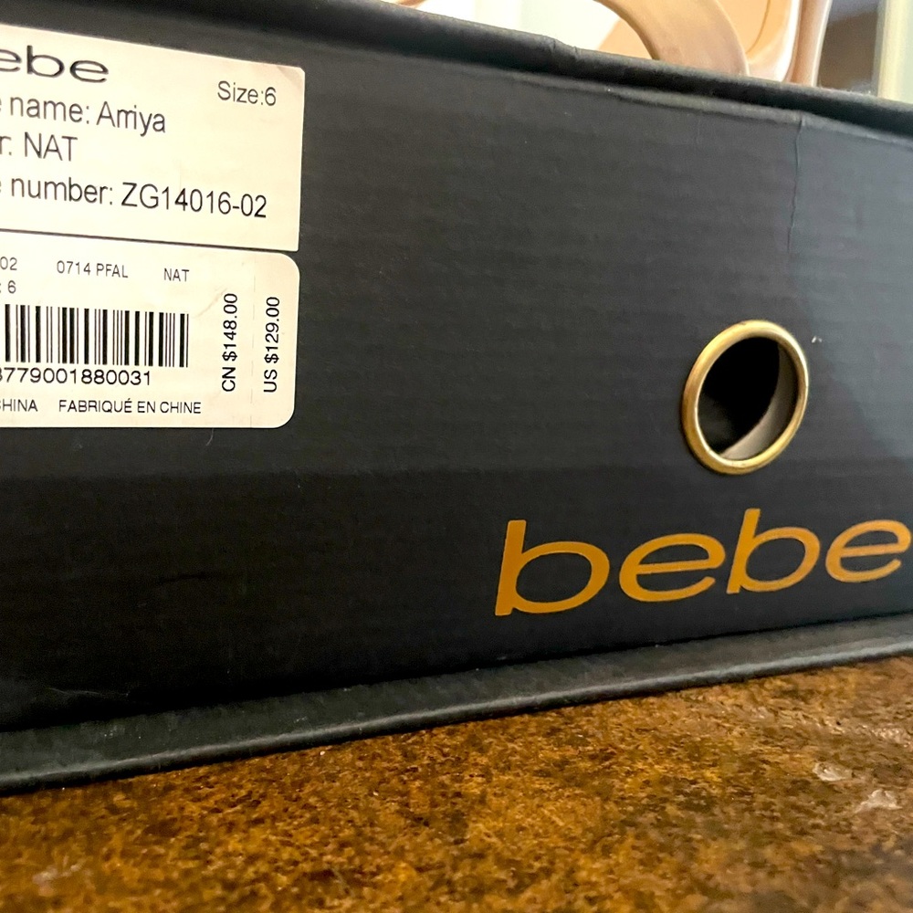 Bebe Arriya Heels -size 6